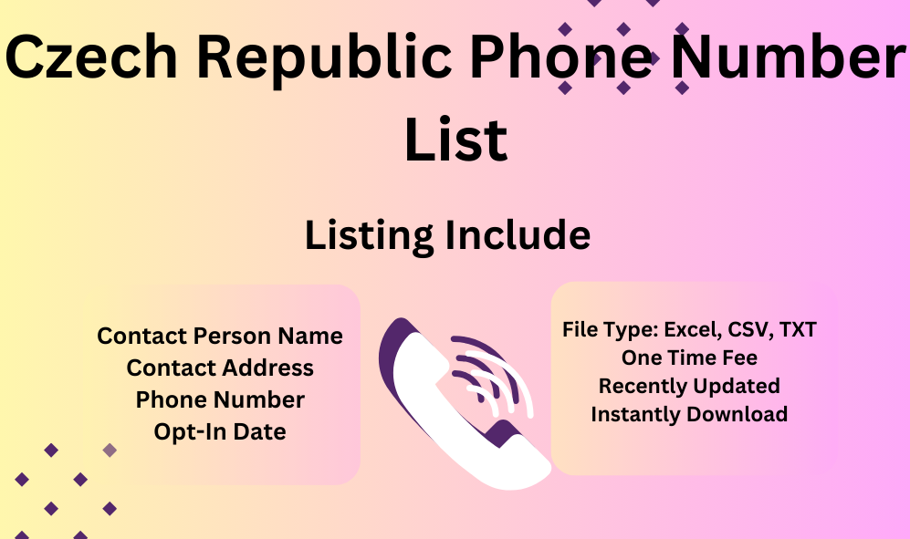 Czech Republic phone number list