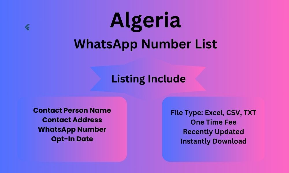 Algeria whatsapp number list