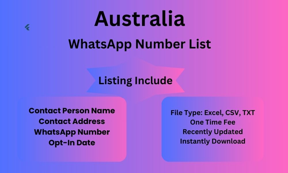 Australia whatsapp number list