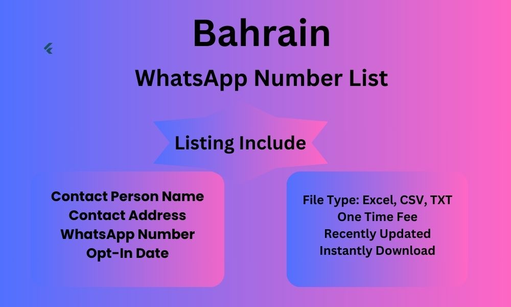 Bahrain whatsapp number list