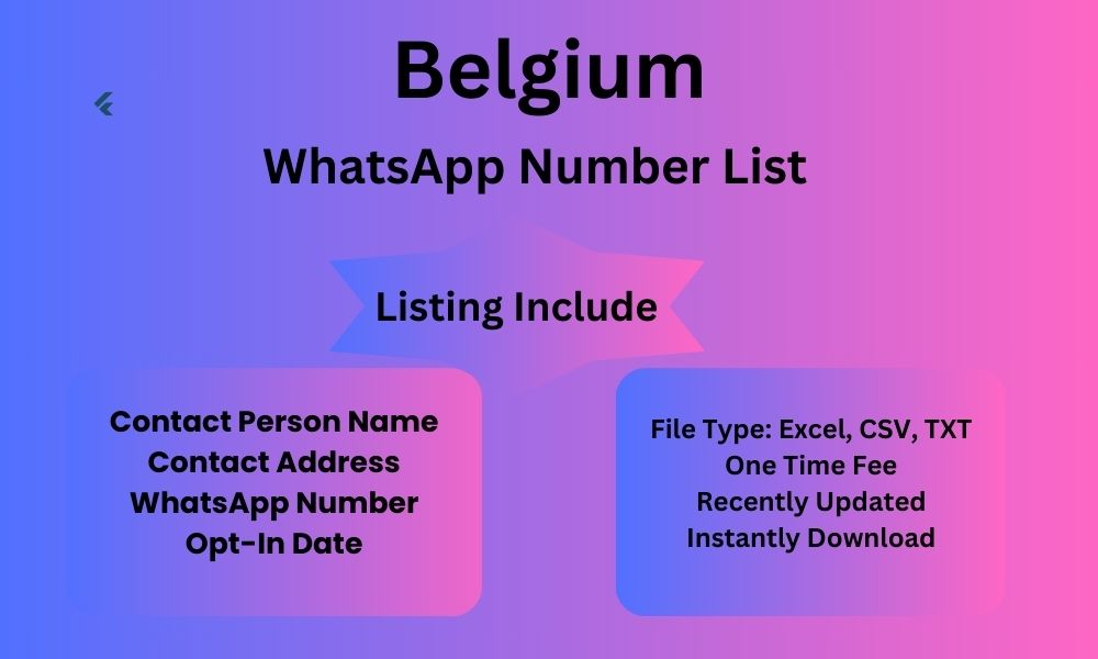 Belgium whatsapp number list