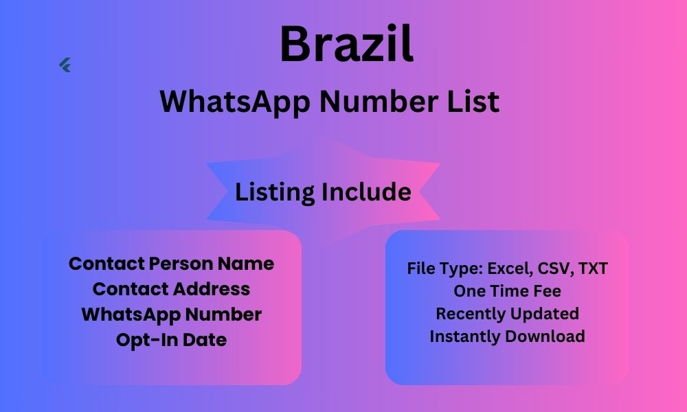 Brazil whatsapp number list