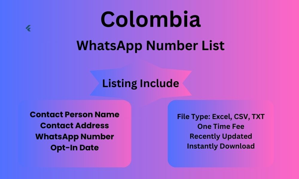 Colombia whatsapp number list