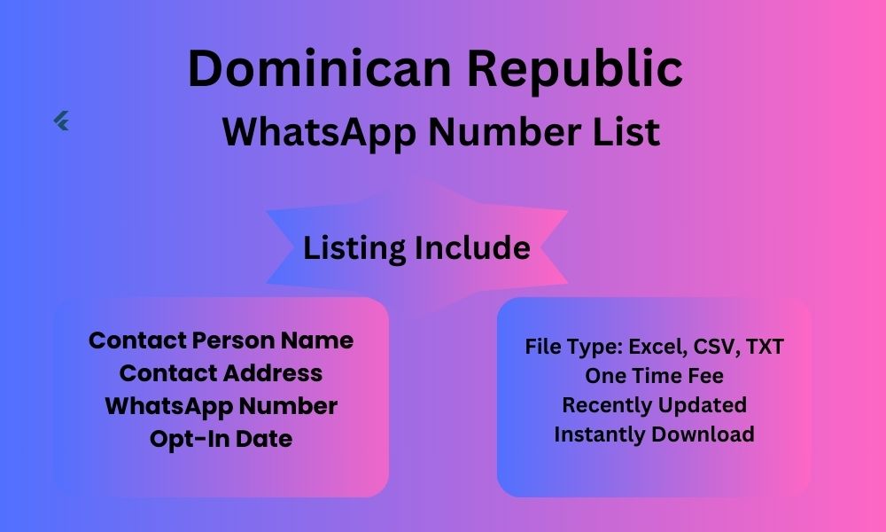 Dominican Republic whatsapp number list