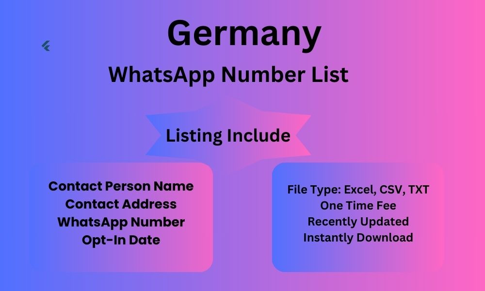 Germany whatsapp number list