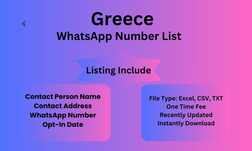 Greece whatsapp number list