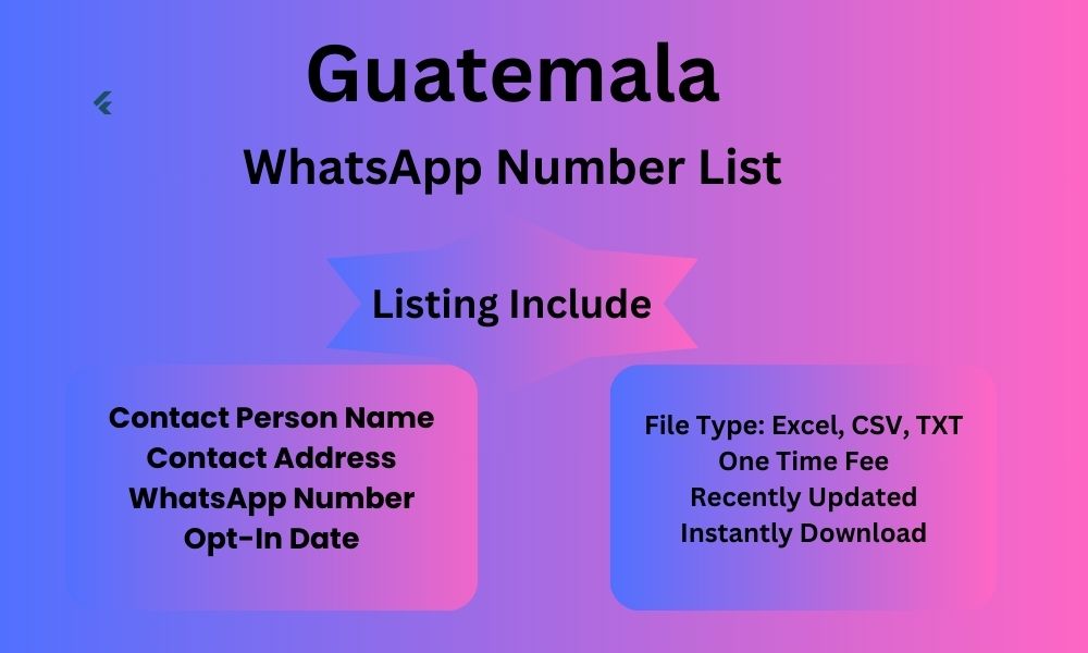 Guatemala whatsapp number list