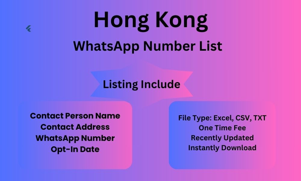 Hong Kong whatsapp number list