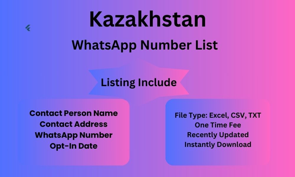 Kazakhstan whatsapp number list