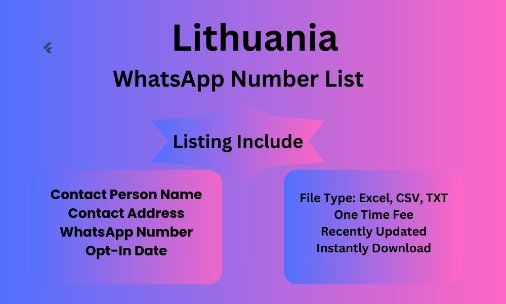 Lithuania whatsapp number list