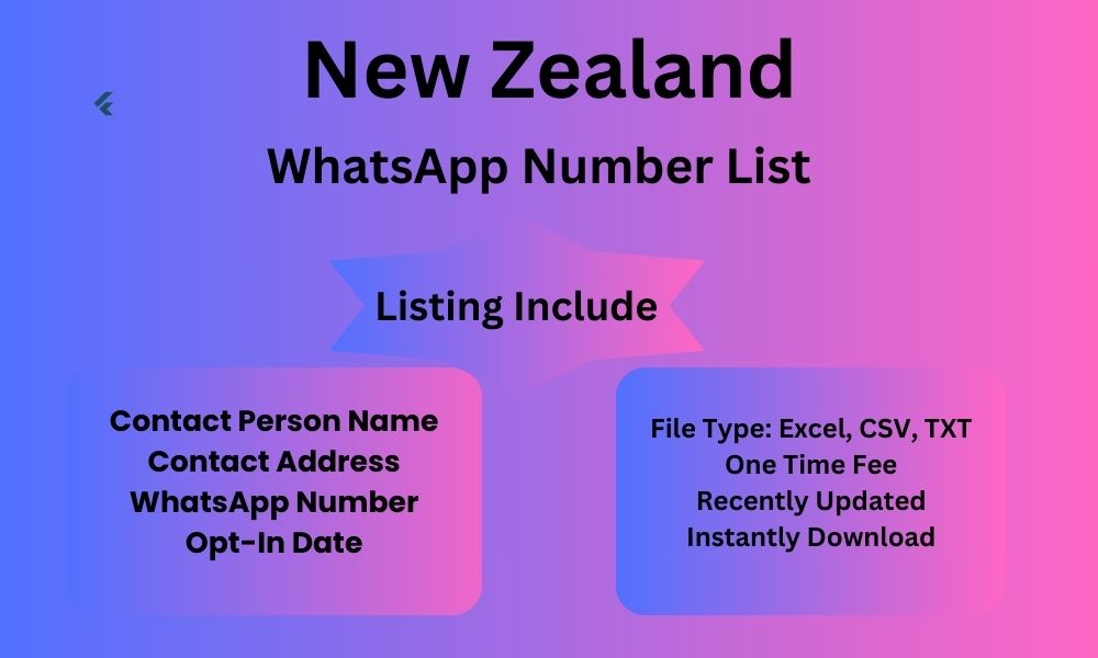 New Zealand whatsapp number list