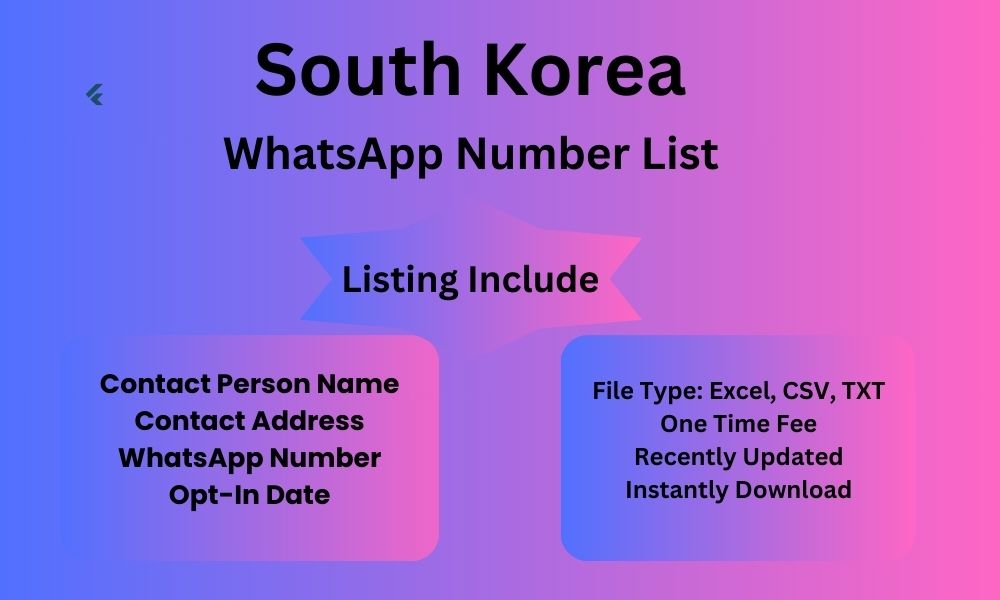 South Korea whatsapp number list