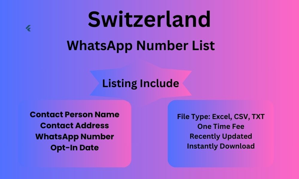 Switzerland whatsapp number list