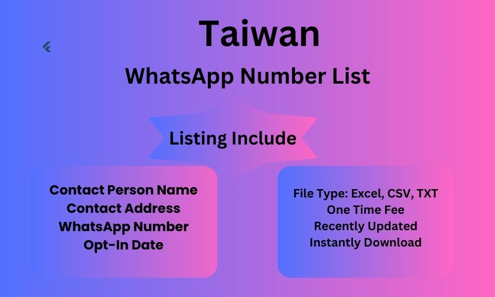 Taiwan whatsapp number list