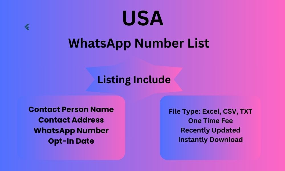 USA whatsapp number list